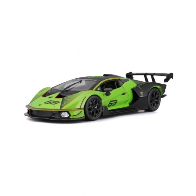 Bburago Lamborghini Essenza SCV12 Green Model Car