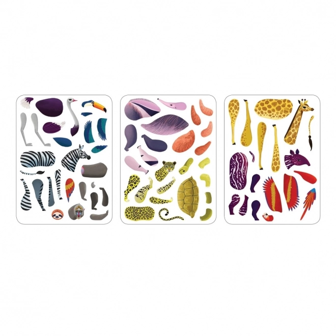 Magnetic Wild Animals Set