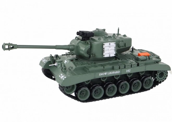 Rc Remote Control Leopard Tank 1:18 Gray