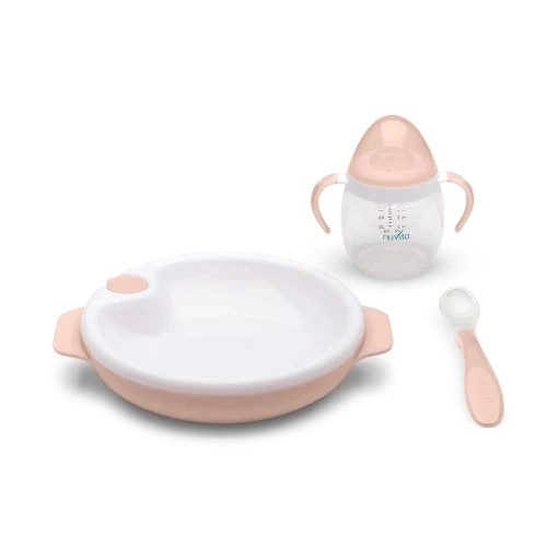 English Rose Children's Dinner Set with Spoon and Cup