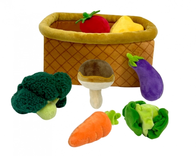 Magic Baby Vegetable Basket Plush Toy