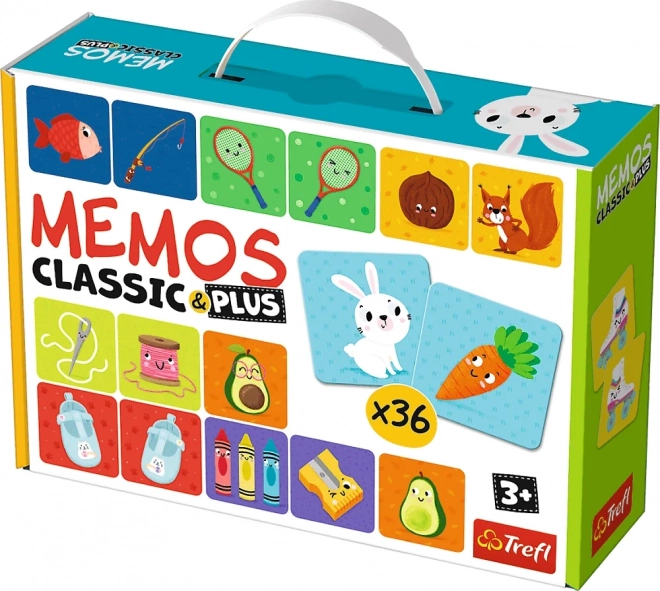 Trefl Memos Classic Plus - Logic Game