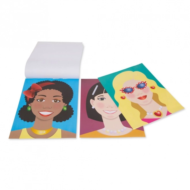 Sticker Set for Girls - Faces