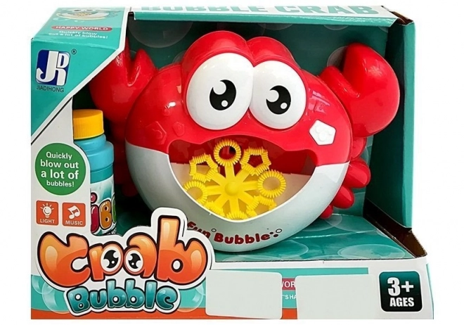 Red Crab Bubble Machine