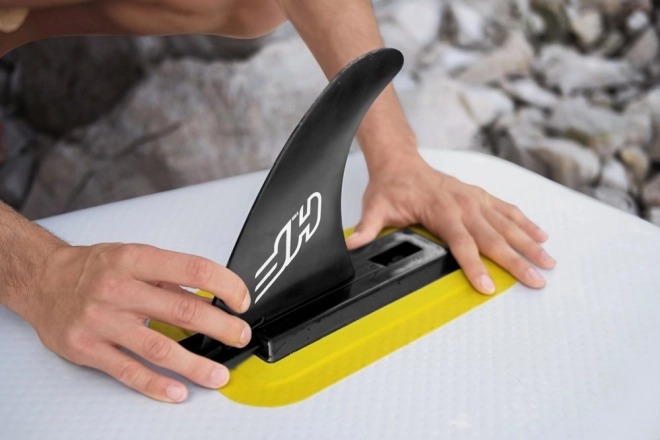 Yellow Hydro-Force Paddle Board