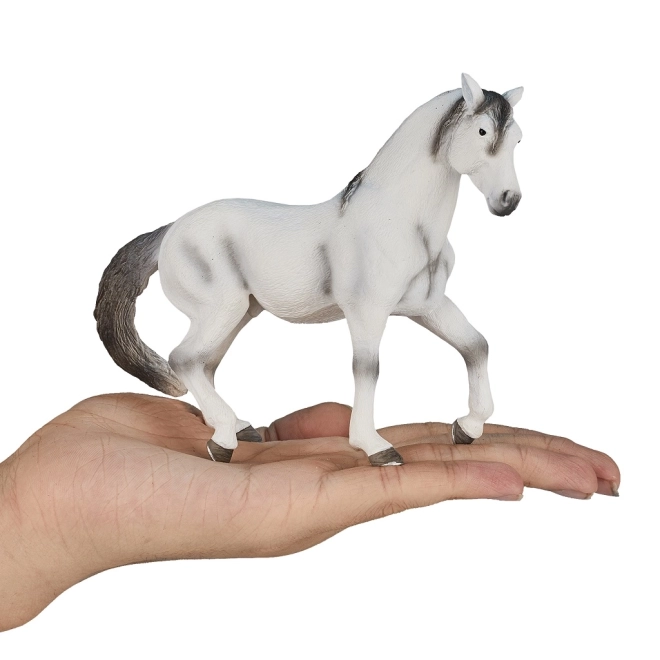 Mojo Andalusian Gray Horse Figurine