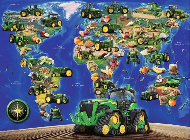 John Deere World Puzzle by Ravensburger