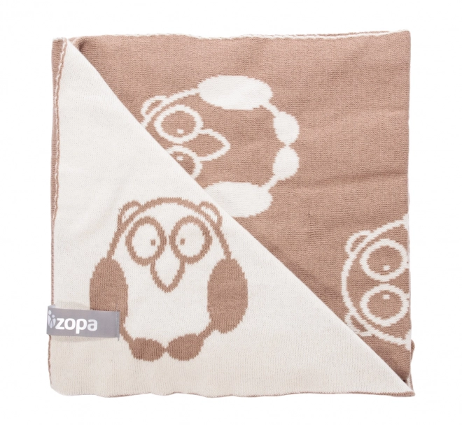 Baby Blanket Little Owl by Zopa