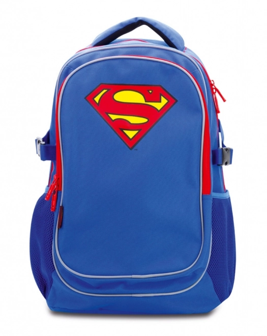 School Backpack with Superman Poncho - Original