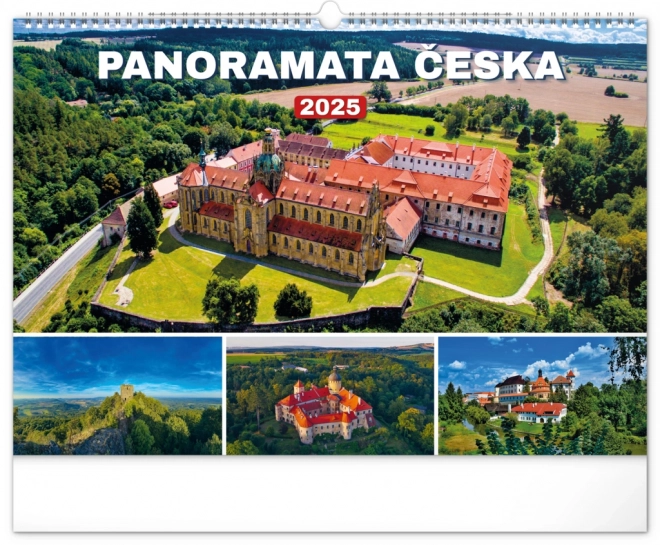 Wall Calendar with Czech Landscapes 2025