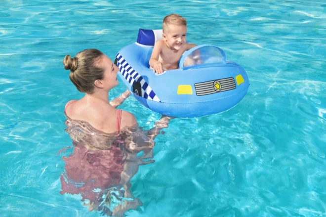 Inflatable Police Boat Toy for Kids - BESTWAY