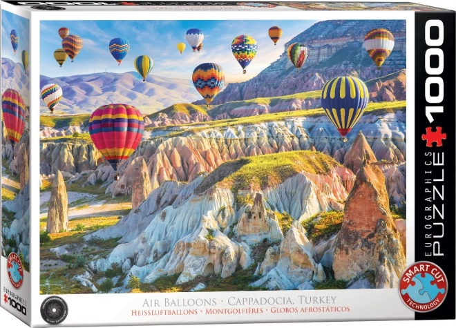 Eurographics Puzzle Balloons Over Cappadocia Turkey 1000 Pieces