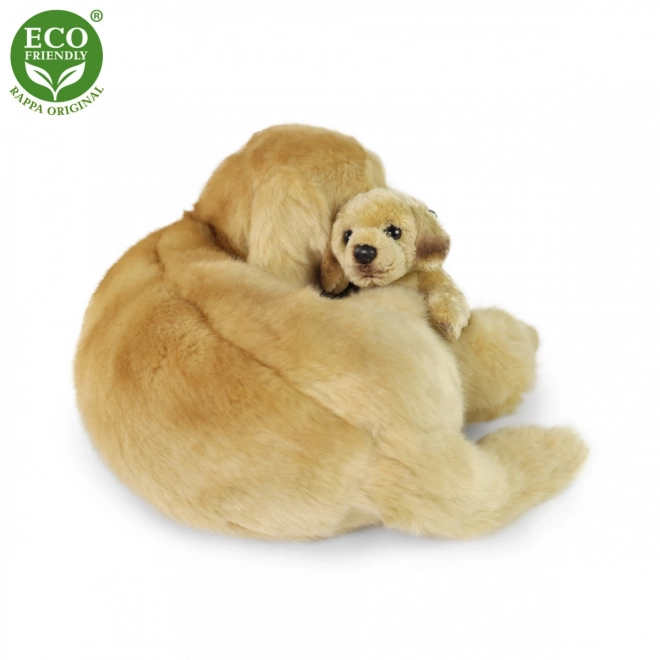 Plush Labrador with Puppy Eco-Friendly