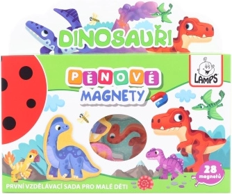Skummagneter Dinosaurer til børn 4 mm