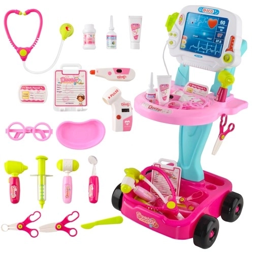 Little Doctor Set - Pink Cart