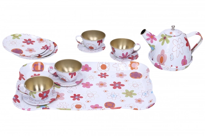 Metal Tea Set for Kids