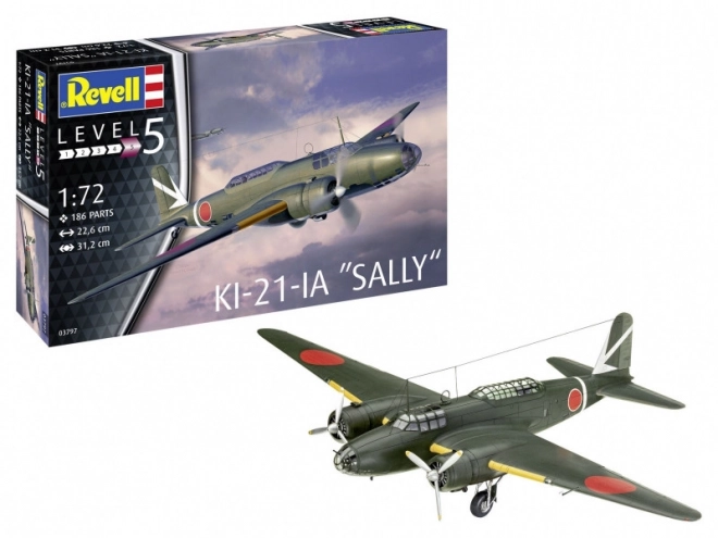 Mitsubishi Ki-21 Sally Model Kit 1/72