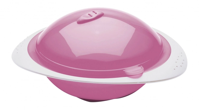 Microwave Safe Bowl Pink Orchid