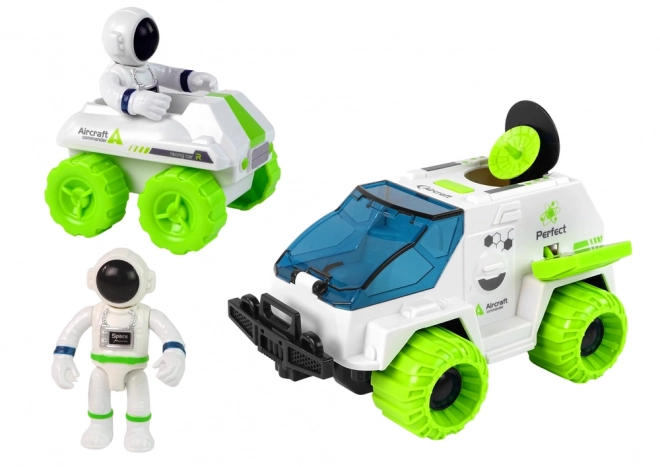 6-in-1 Space Vehicles Rover and Satellite Set for Kids