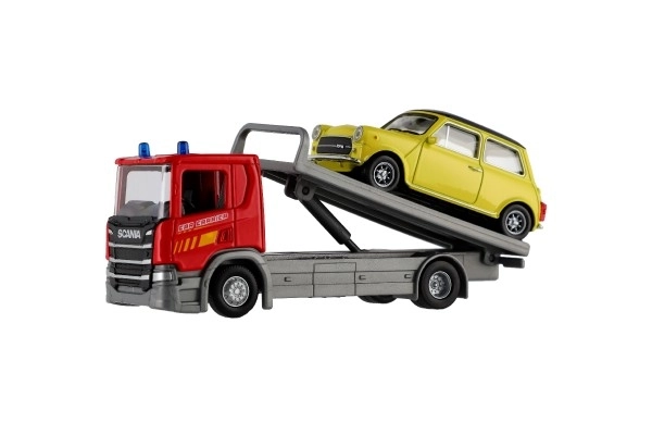 Auto Tow Truck Welly Scania P320 with Vehicle