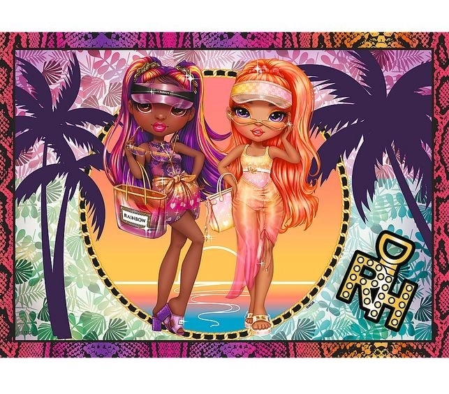 Puzzles 4-in-1 Rainbow High Fashion Dolls