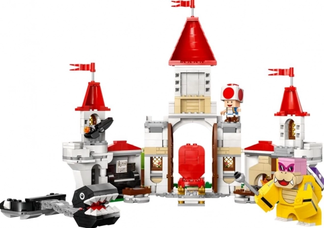 Battle with Roy at Peach's Castle LEGO Set