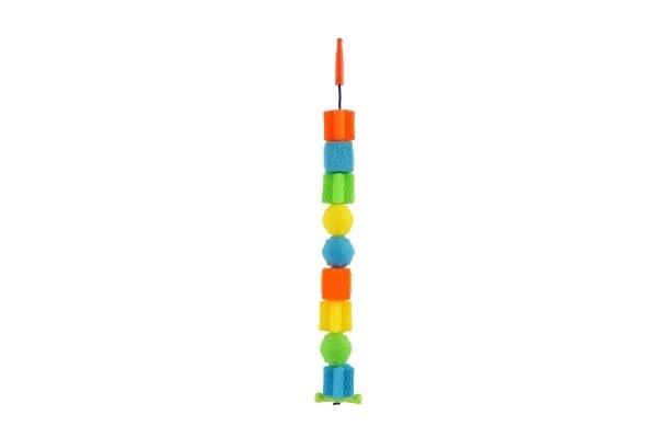 Gummiförmige Perlenkette Spielset 12 Stück