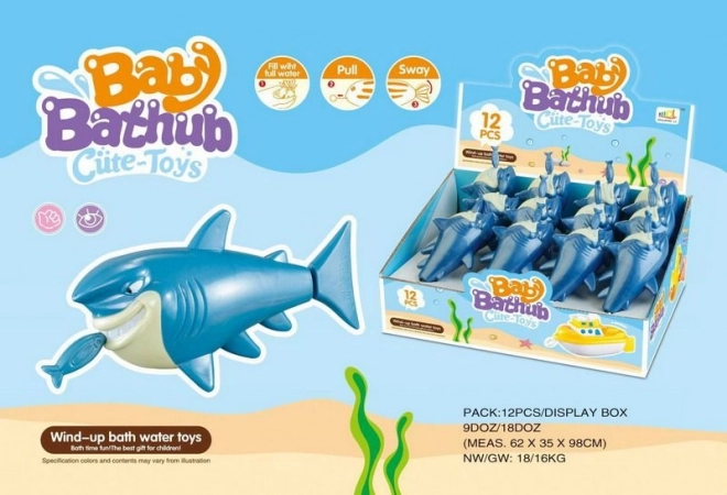 Wind-up Water Shark