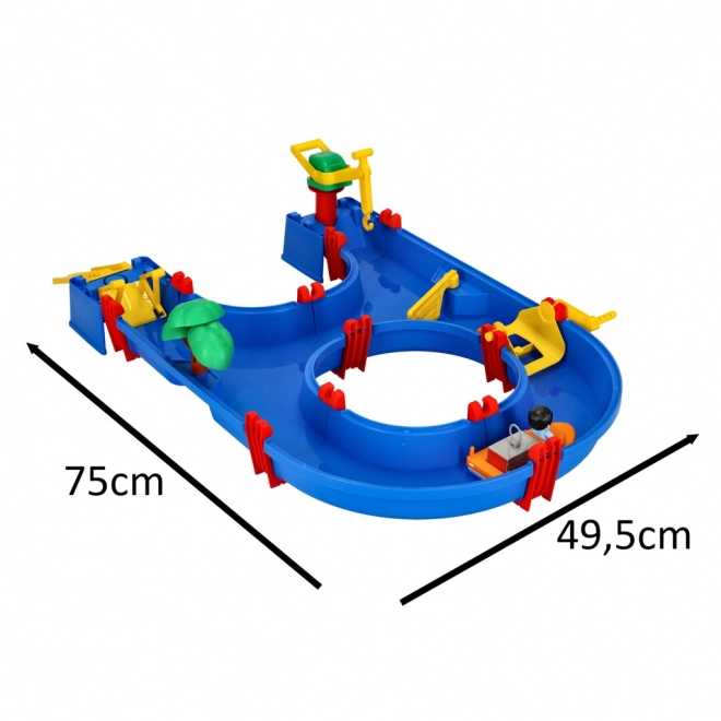 Water Track Sandbox Garden Toy 39 Pieces