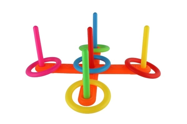 Outdoor Cross and Rings Toss Game