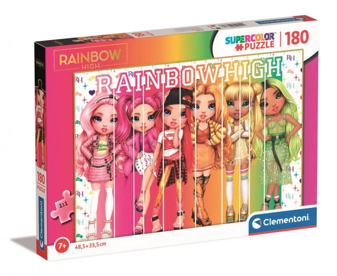 Clementoni Puzzle Rainbow High 180 Pieces