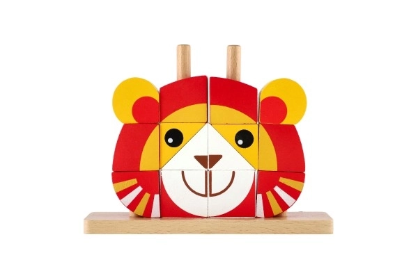 Wooden Lion Puzzle