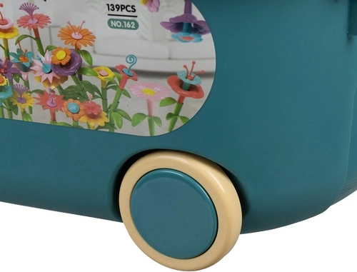 Walizeczka na kółkach do łatwego przechowywania