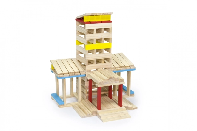 Wooden Building Blocks Set