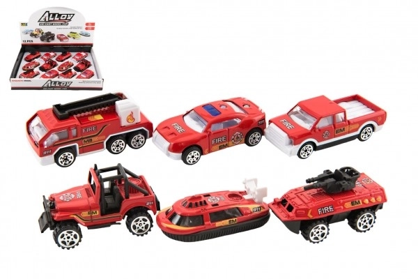 Firefighter Cars Toy Set