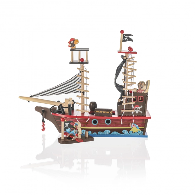 Wooden Pirate Ship