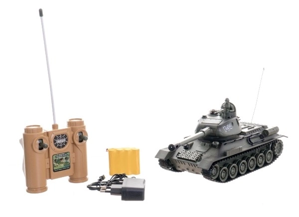 Rc Plastic Tank T-34/85 With Sound And Light