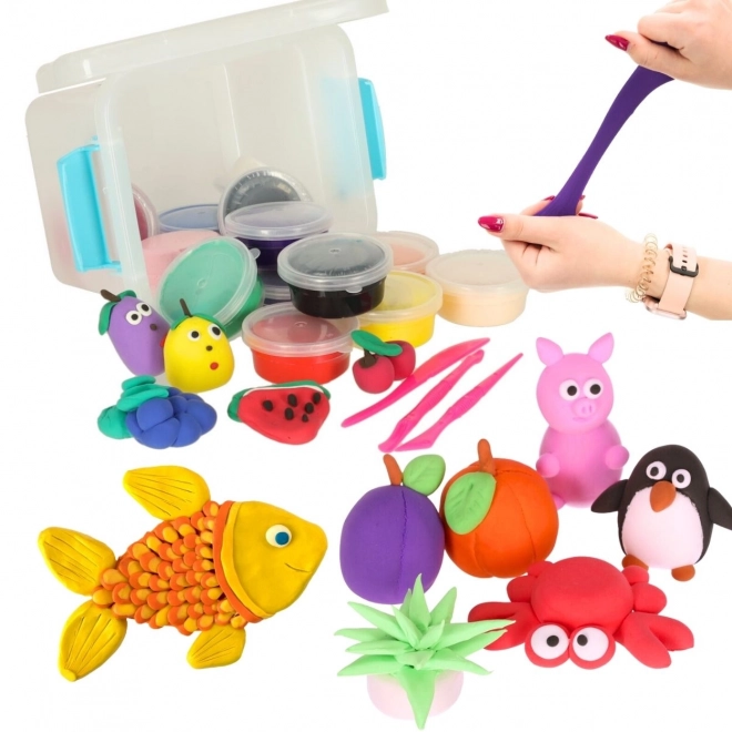 Magic Foam Clay Set with Accessories