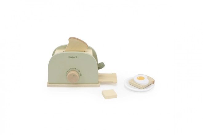 Wooden Toaster Toy Set