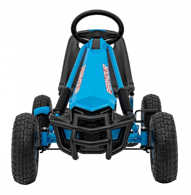 Pedal Go-Kart with Air Wheels for Kids in Blue