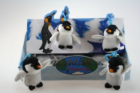 Plüsch Pinguin Schlüsselanhänger