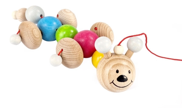 Hess Pull-Along Caterpillar Toy