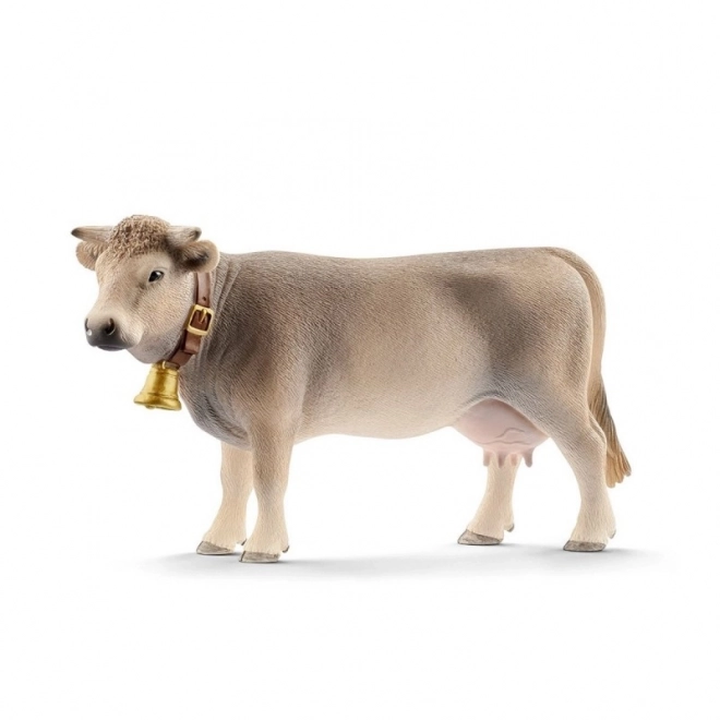 brown swiss cow figurine