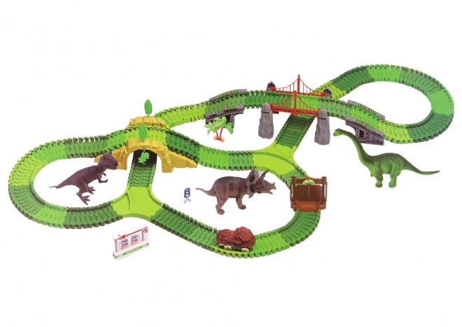 Dinosaur Track Set with Accessories