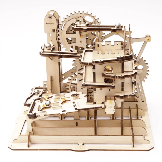 Robotime Rokr 3D Wooden Puzzle Marble Run Climber