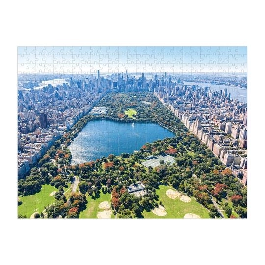 Galison Double-Sided Puzzle New York City by Gray Malin