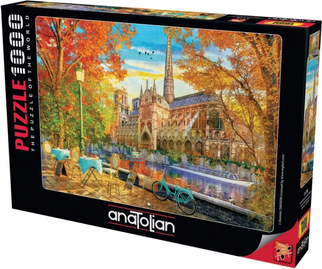 Autumn Notre Dame Puzzle 1000 Pieces