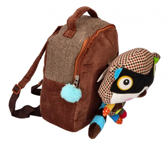 EcoSnoopers Racoon Backpack