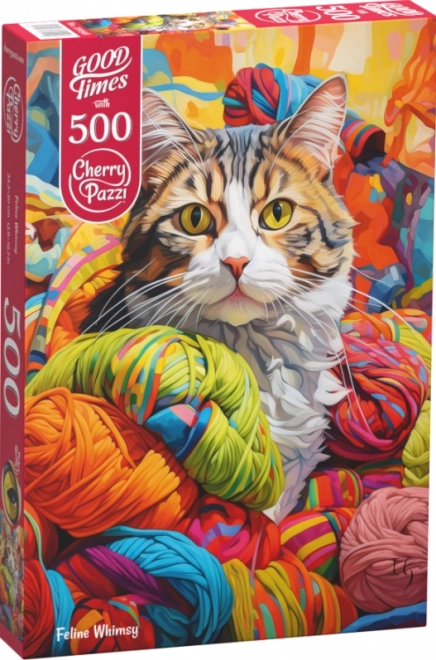 Cherry Pazzi Cat Whims Puzzle 500 Pieces