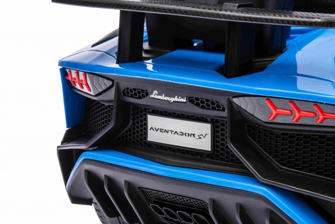 Ride-On Lamborghini Aventador SV Blue